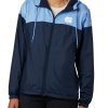 Jackets * | Columbia Women'S North Carolina Tar Heels Navy Flash Forward Lined Jacket