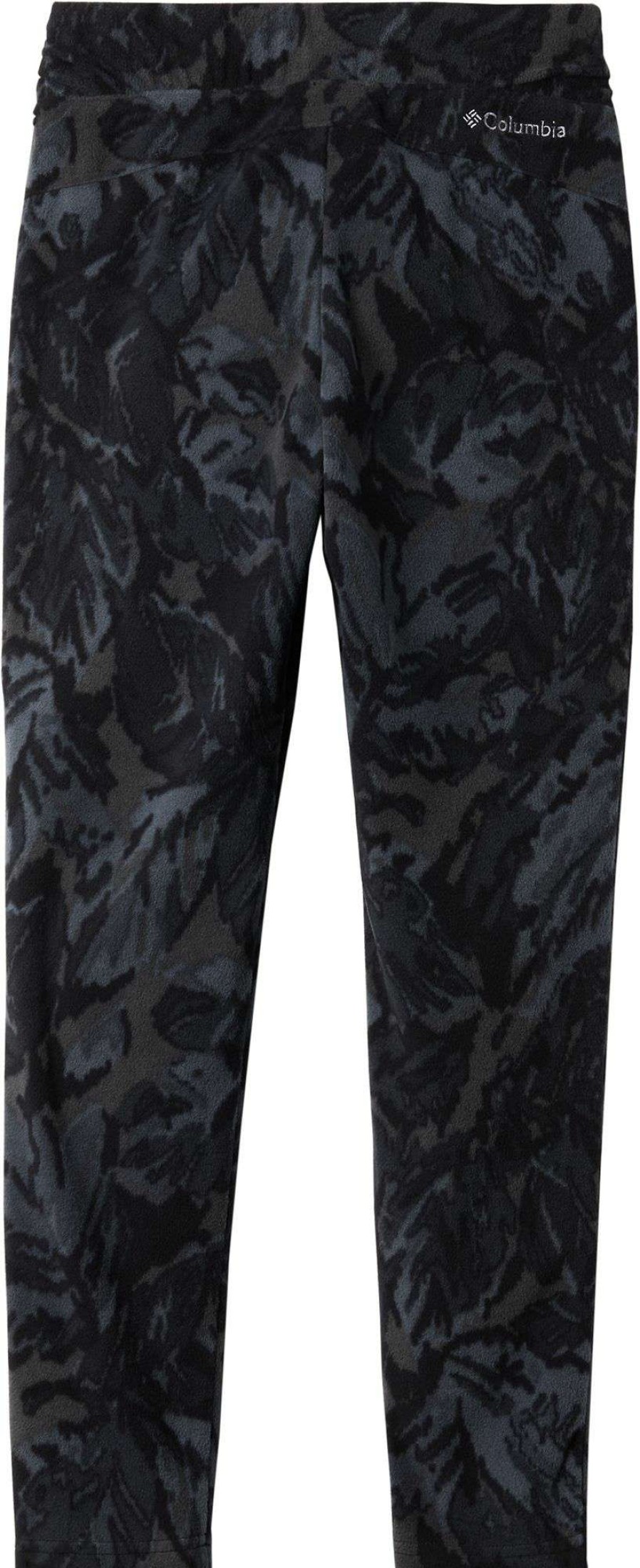 Pants * | Columbia Girls' Glacial Printed Fleece Leggings