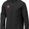 Jackets * | Columbia Men'S Nc State Wolfpack Black Ascender Full-Zip Jacket