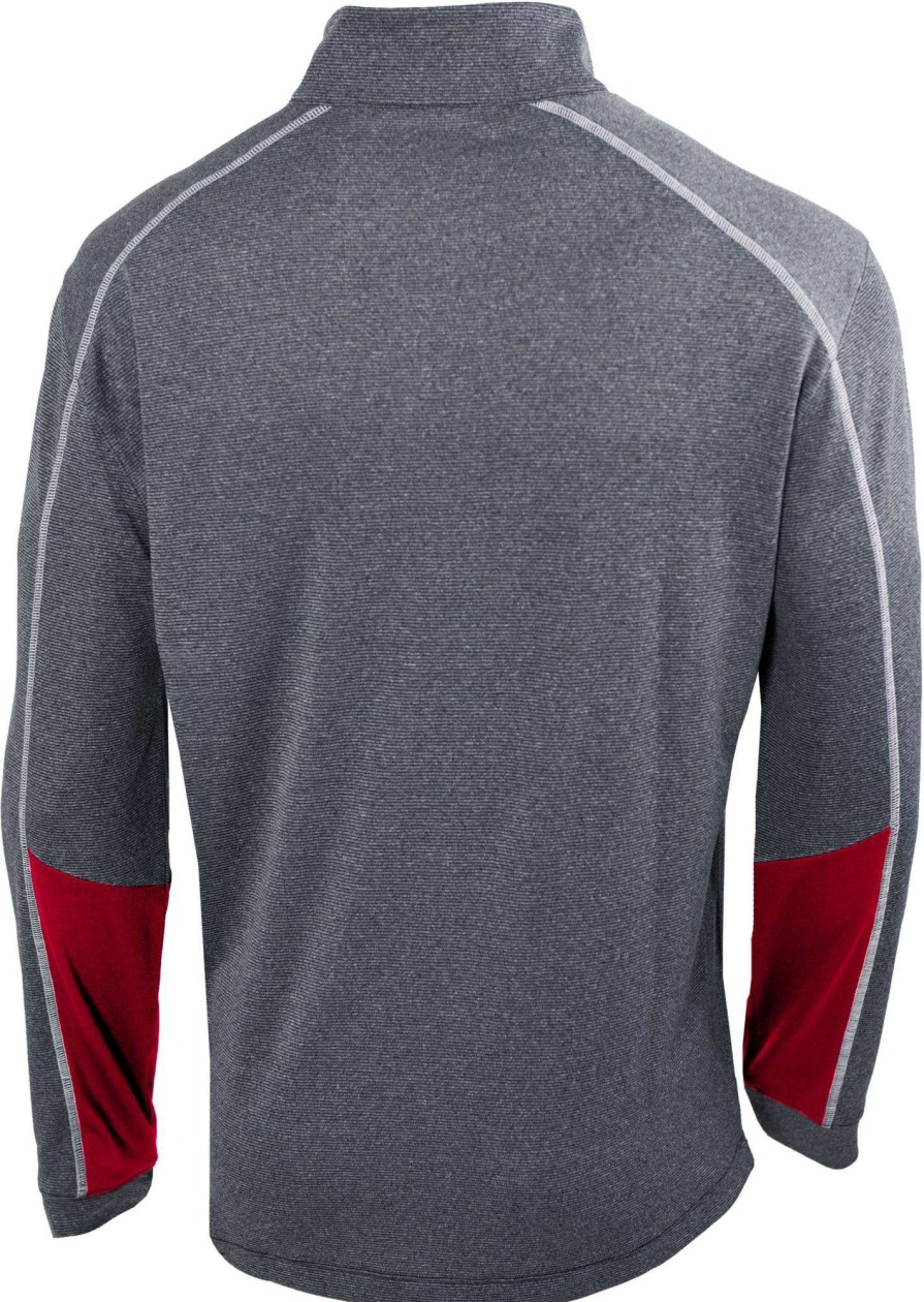 Jackets * | Columbia Men'S Los Angeles Angels Red Shotgun 2.0 Quarter-Zip Shirt