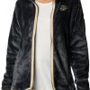 Jackets * | Columbia Women'S Purdue Boilermakers Black Fire Side Sherpa Full-Zip Jacket