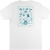 Shirts * | Columbia Mens' Visor T-Shirt White