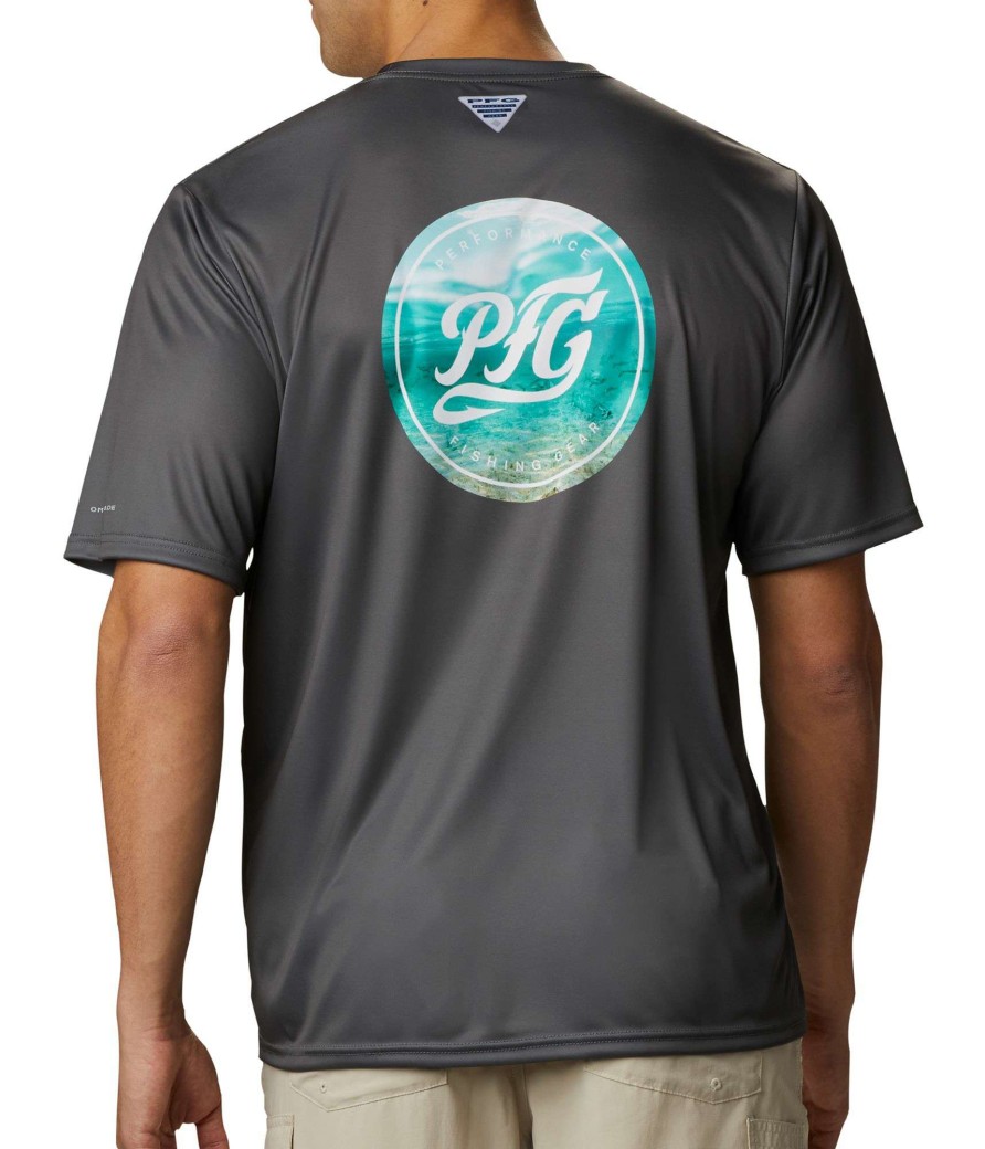 Shirts * | Columbia Men'S Terminal Tackle Pfg Photo Reel Graphic T-Shirt