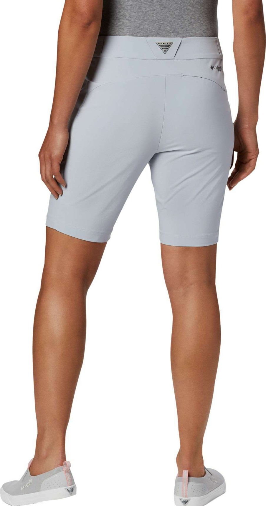 Shorts * | Columbia Women'S Pfg Ultimate Catch Offshore Shorts Cirrus Grey