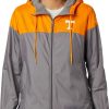 Jackets * | Columbia Women'S Tennessee Volunteers Tennessee Orange/Grey Clg Flash Forward Lined Jacket