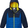 Jackets * | Columbia Boys' Powder Lite Hooded Jacket