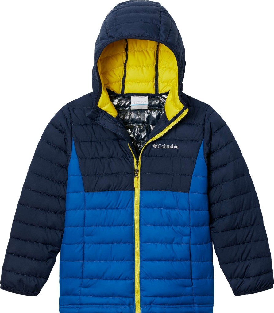 Jackets * | Columbia Boys' Powder Lite Hooded Jacket