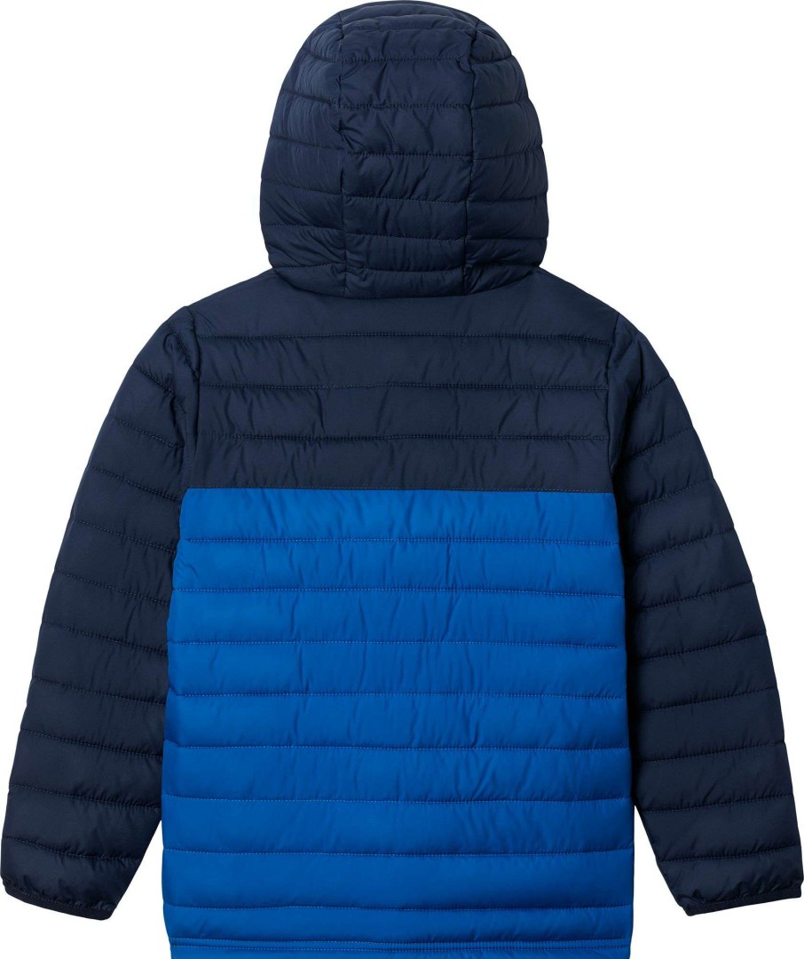 Jackets * | Columbia Boys' Powder Lite Hooded Jacket