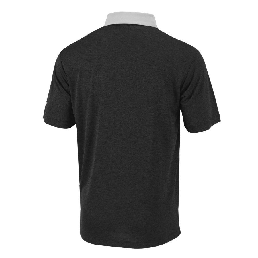 Shirts * | Columbia Men'S D.C. United Omni-Wick Range Black Performance Polo