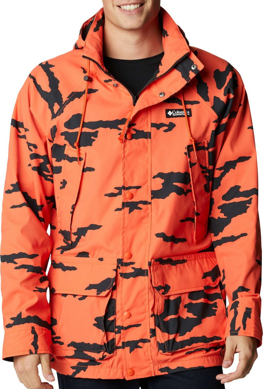 Jackets * | Columbia Men'S Field Roc Decoy Rain Jacket