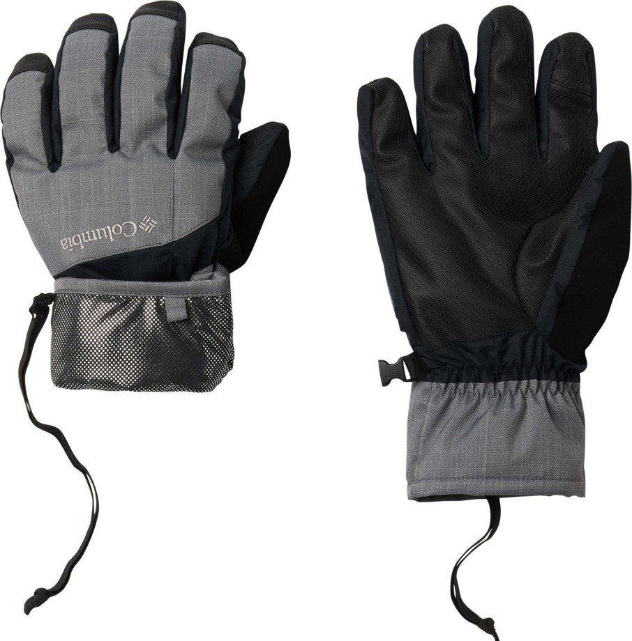 Gloves * | Columbia Men'S Bugaboo Ii Short Cuff Glove City Grey/Black