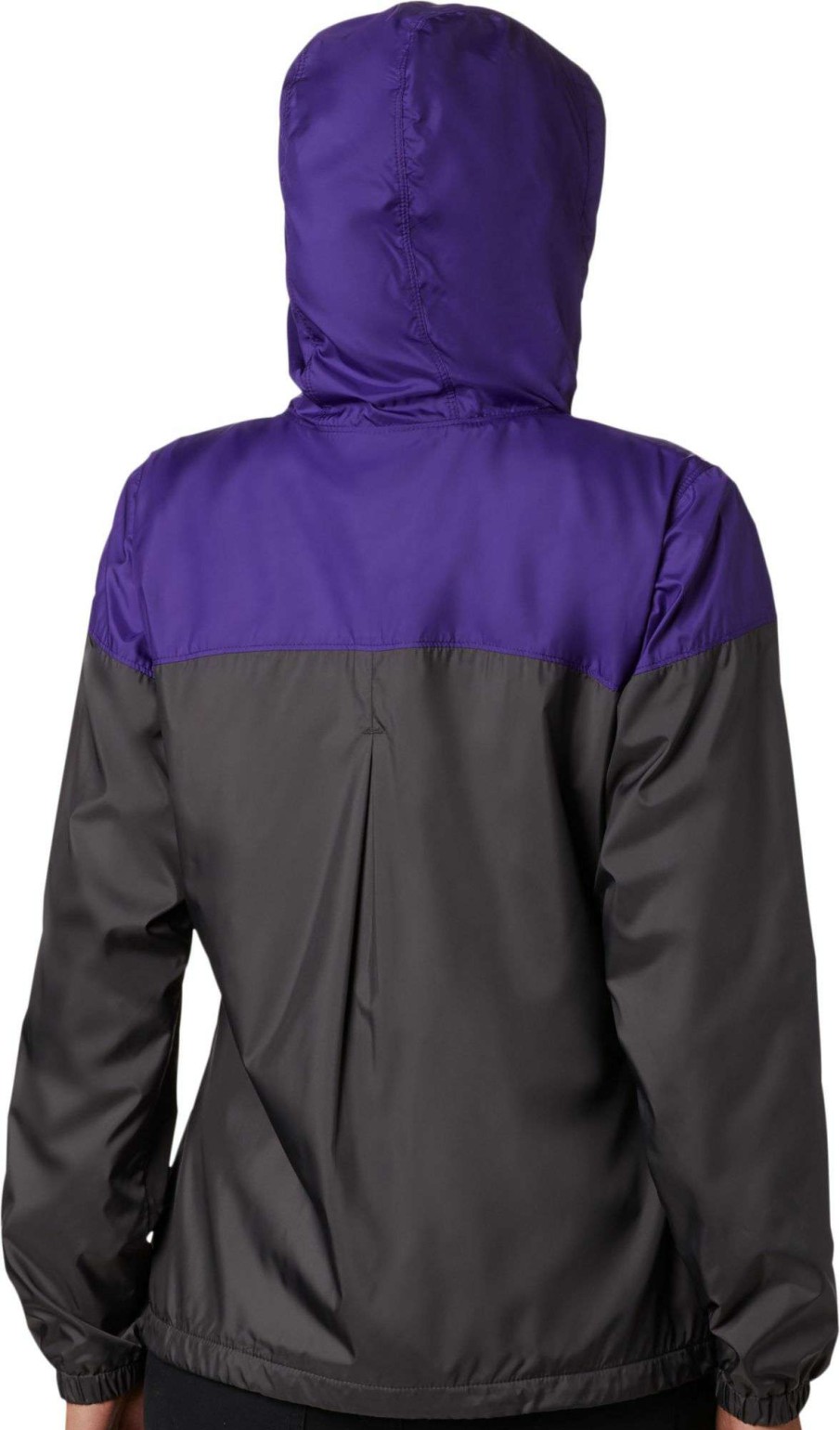 Jackets * | Columbia Women'S Washington Huskies Purple/Black Clg Flash Forward Lined Jacket