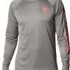 Shirts * | Columbia Men'S Oklahoma Sooners Terminal Tackle Grey T-Shirt