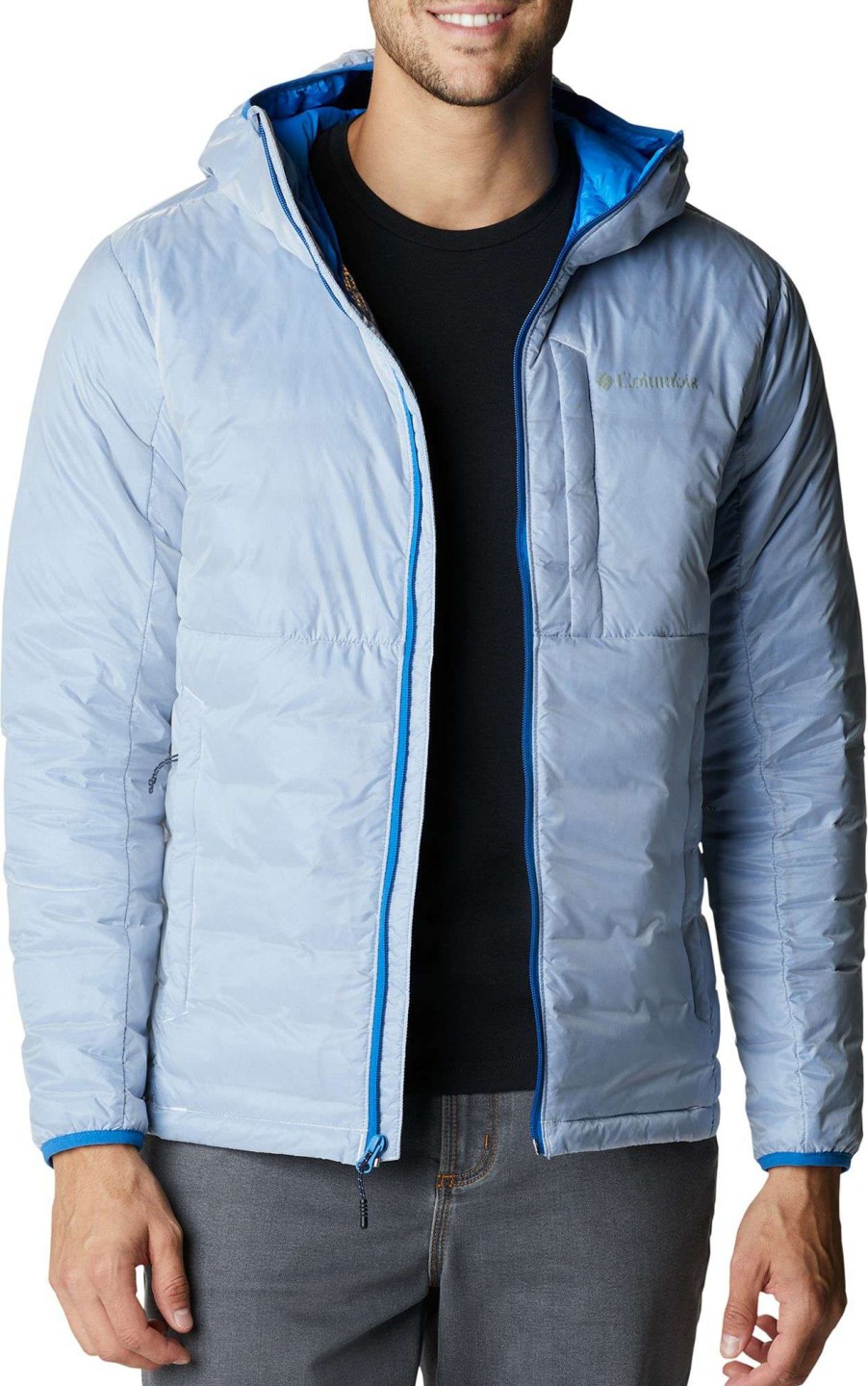 Jackets * | Columbia Men'S Infinity Summit Double Wall Down Hooded Jacket