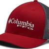 Hats * | Columbia Men'S Alabama Crimson Tide Crimson Pfg Mesh Fitted Hat