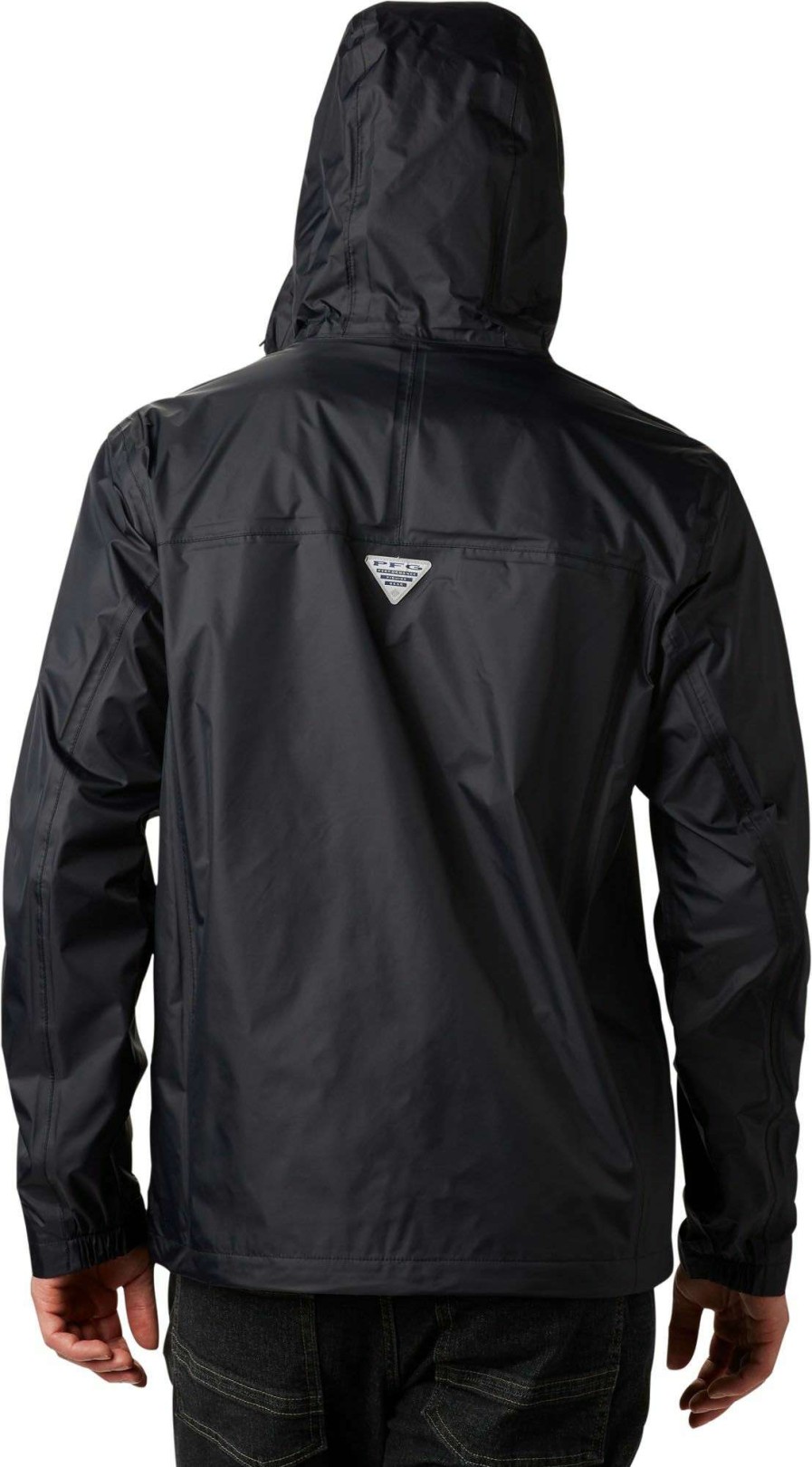 Jackets * | Columbia Pfg Mens' Storm Rain Jacket Black