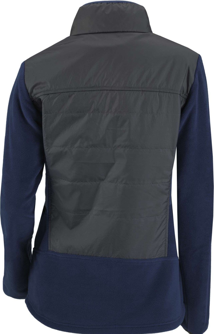 Jackets * | Columbia Women'S Cleveland Guardians Navy Full-Zip Fleece Jacket