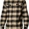 Shirts * | Columbia Men'S Purdue Boilermakers Black Clg Flare Gun Flannel Long Sleeve Shirt