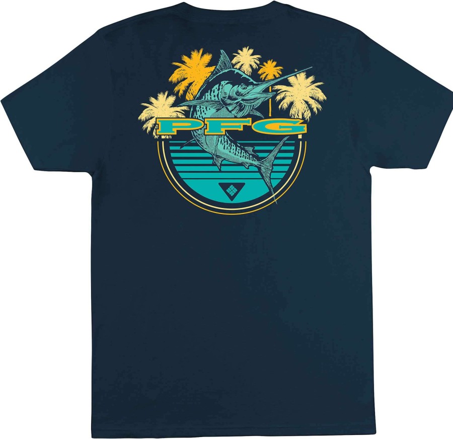 Shirts * | Columbia Pfg Men'S Trifecta Graphic T-Shirt Black