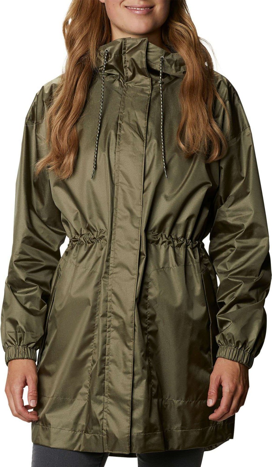 Jackets * | Columbia Women'S Splash Side Jacket Stone Green