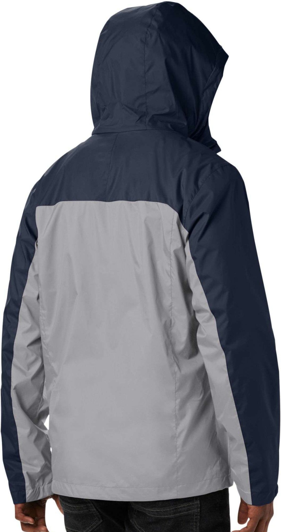 Jackets * | Columbia Men'S Michigan Wolverines Blue/Grey Glennaker Storm Jacket