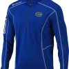 Jackets * | Columbia Men'S Florida Gators Blue Shotgun Quarter-Zip