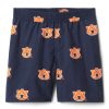 Shorts * | Columbia Youth Auburn Tigers Backcast Printed Performance Blue Shorts For Boys'