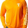 Shirts * | Columbia Men'S Tennessee Volunteers Tennessee Orange Terminal Tackle Long Sleeve T-Shirt