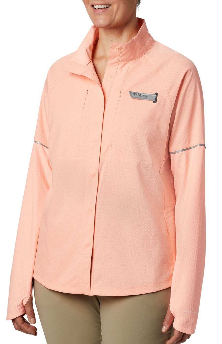 Shirts * | Columbia Women'S Pfg Ultimate Catch Zero Long Sleeve Hybrid Shirt