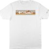 Shirts * | Columbia Men'S Stripe Box Fill T-Shirt White