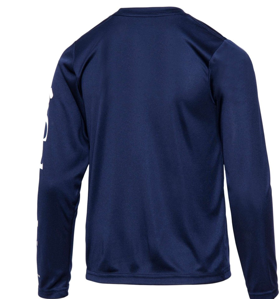 Shirts * | Columbia Youth Dallas Cowboys Terminal Navy Tackle Long Sleeve T-Shirt For Boys'