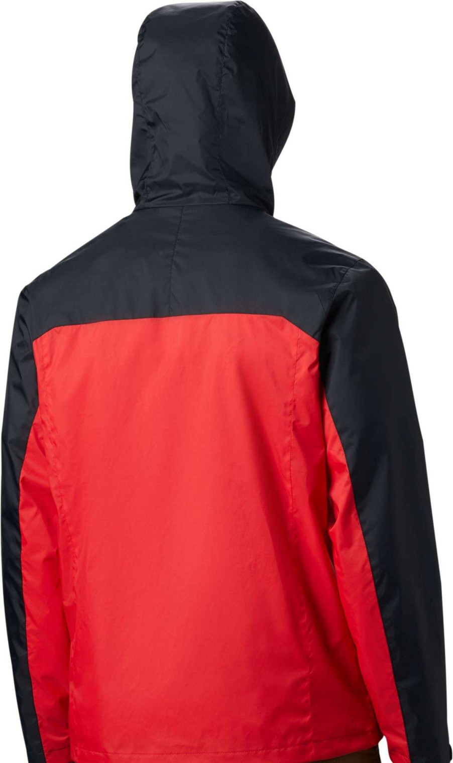 Jackets * | Columbia Men'S Georgia Bulldogs Black/Red Glennaker Storm Jacket