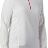 Shirts * | Columbia Women'S Tested Tough In Pink Glacial Half Zip Pullover