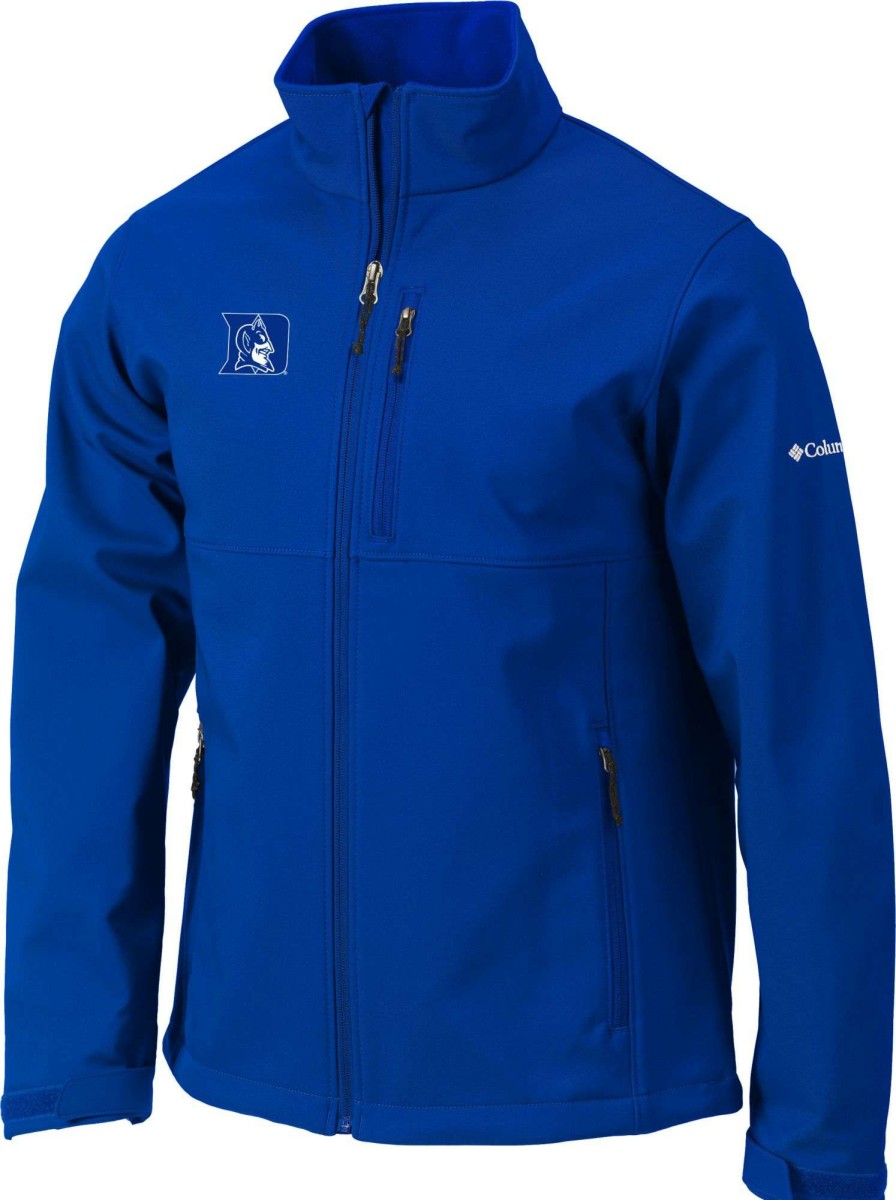 Jackets * | Columbia Men'S Duke Blue Devils Duke Blue Ascender Full-Zip Jacket