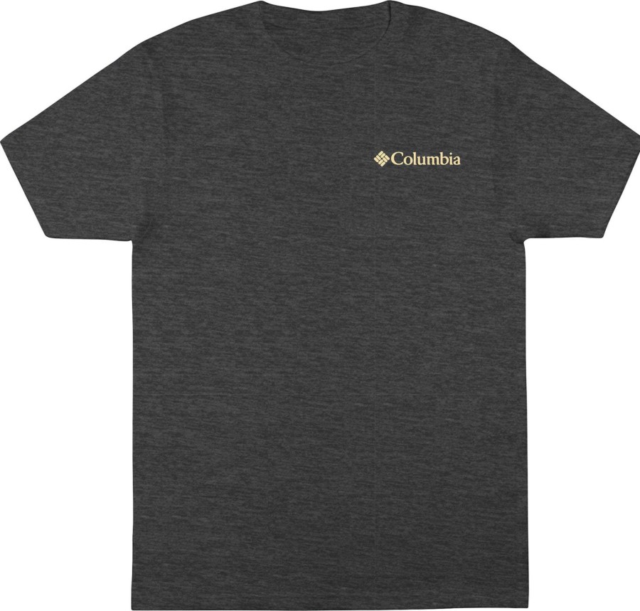 Shirts * | Columbia Men'S Collection Graphic T-Shirt Charcoal Heather