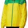 Jackets * | Columbia Women'S Oregon Ducks Green/Yellow Flash Forward Lined Jacket