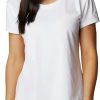 Shirts * | Columbia Women'S Sun Trek T-Shirt White