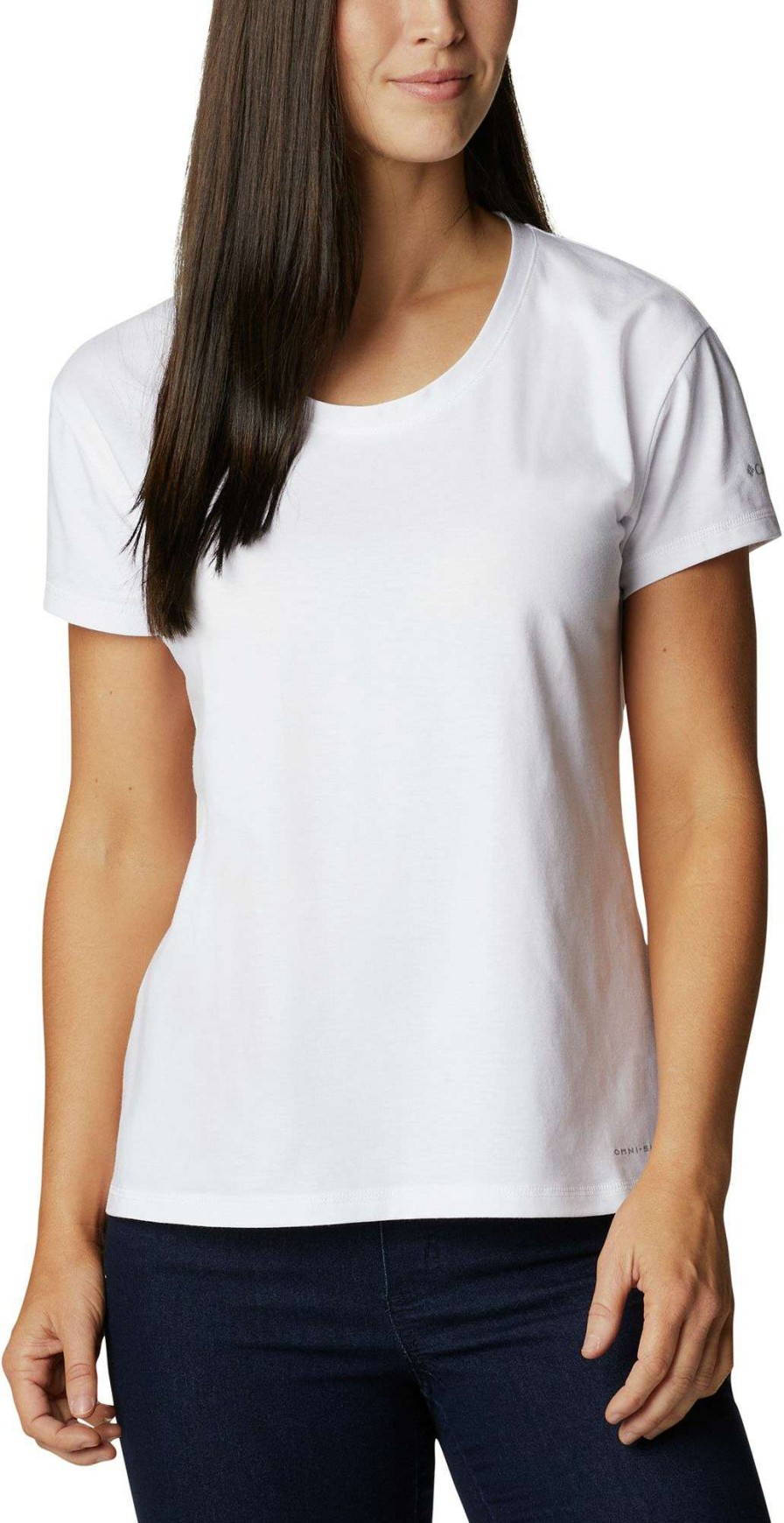 Shirts * | Columbia Women'S Sun Trek T-Shirt White