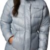 Jackets * | Columbia Women'S Peak To Park Ii Insulated Hooded Jacket Tradewinds Grey