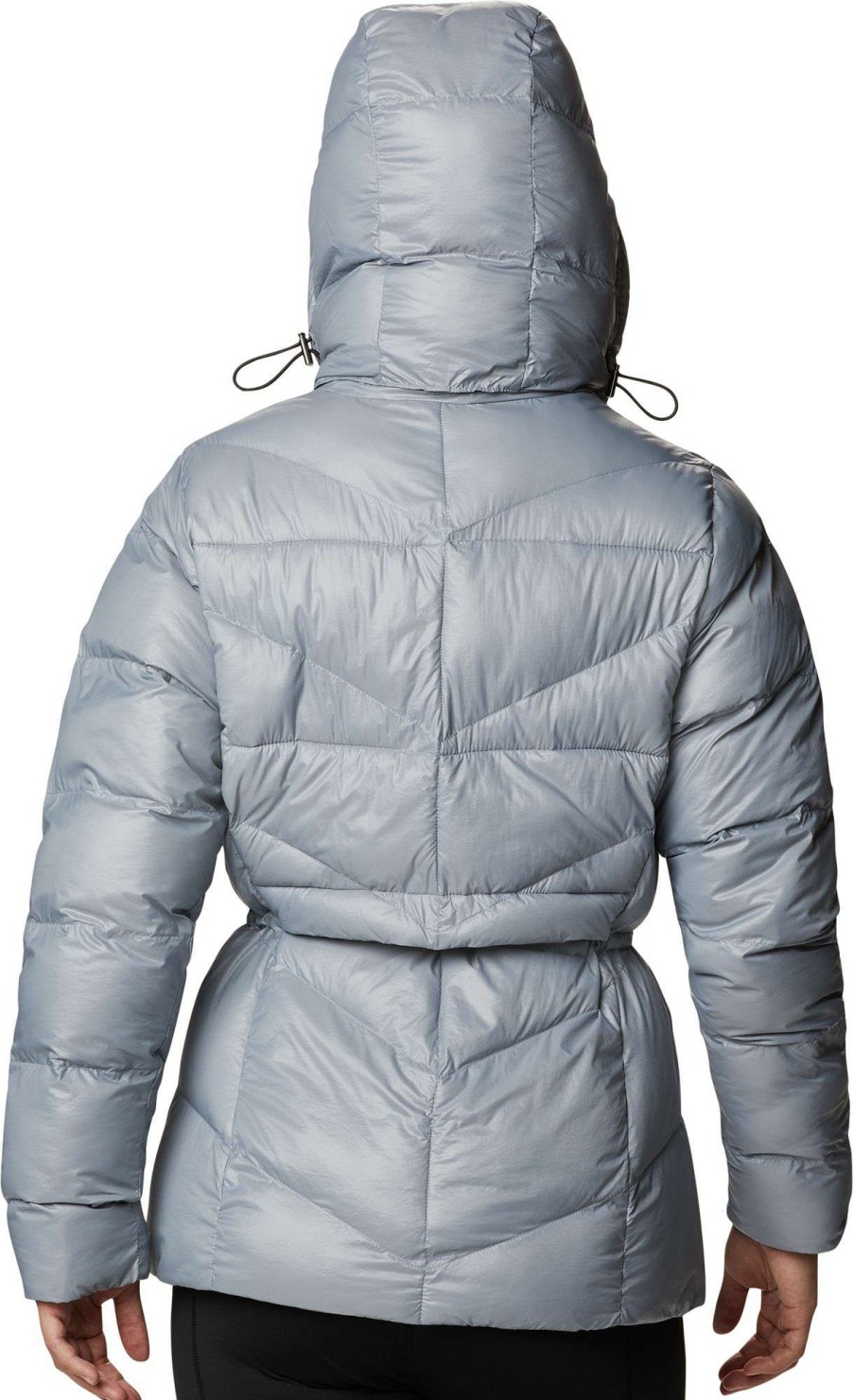 Jackets * | Columbia Women'S Peak To Park Ii Insulated Hooded Jacket Tradewinds Grey