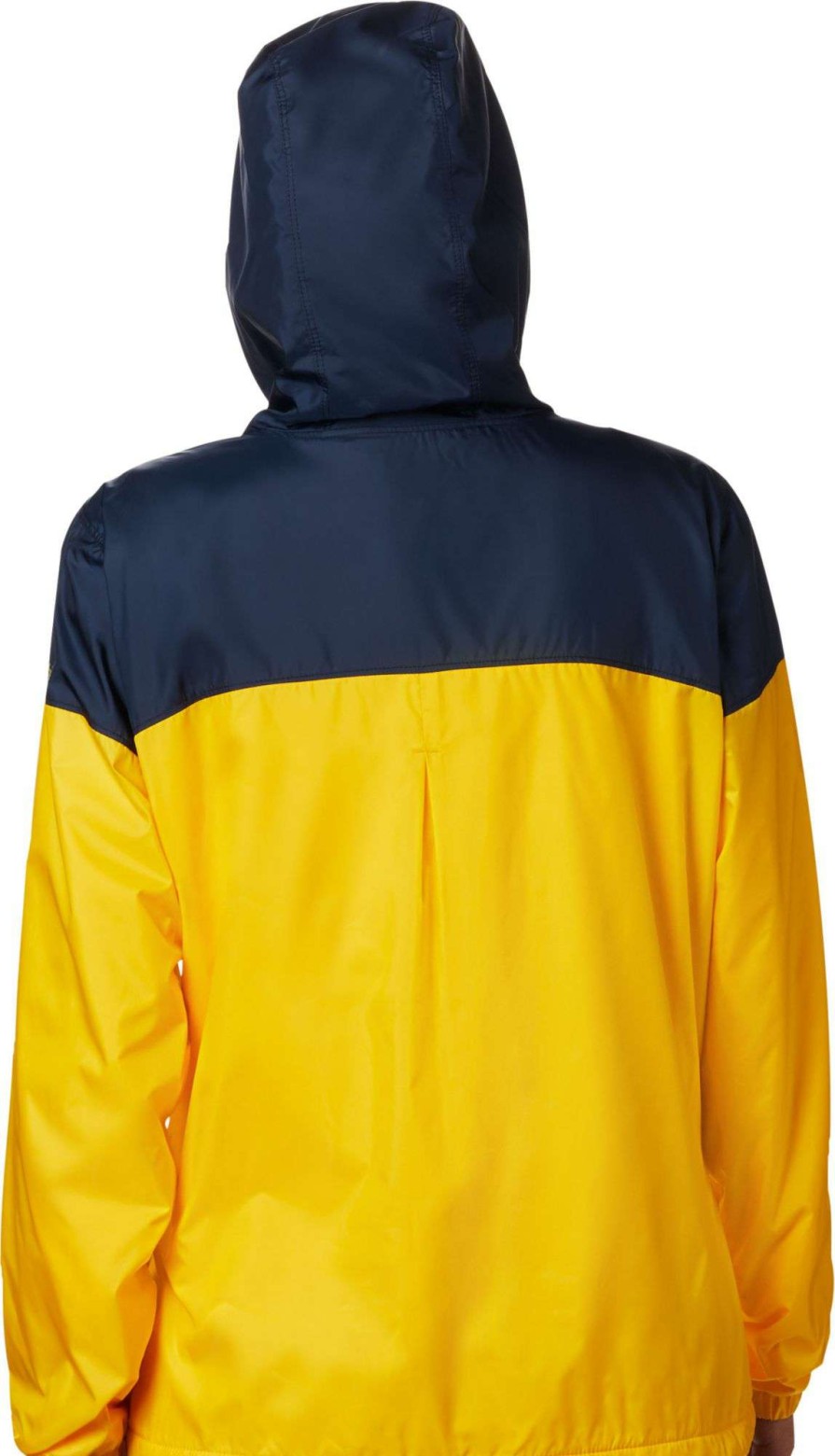 Jackets * | Columbia Women'S Michigan Wolverines Blue/Maize Clg Flash Forward Lined Jacket