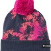 Hats * | Columbia Women'S Polar Powder Ii Beanie Nocturnal Lookup Print