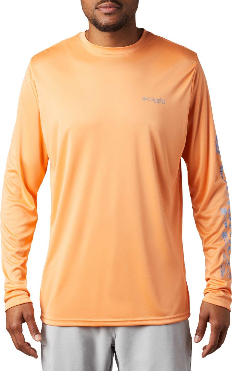 Shirts * | Columbia Men'S Terminal Tackle Pfg Long Sleeve Shirt