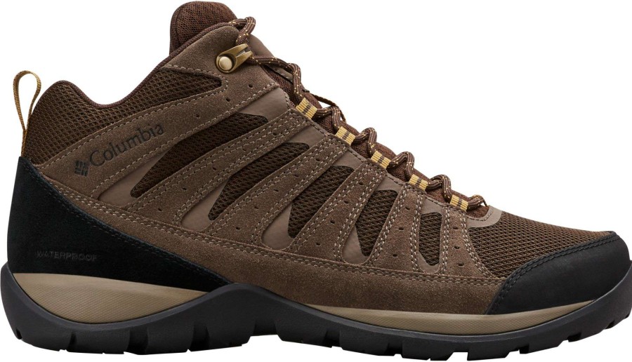 Boots * | Columbia Men'S Redmond V2 Mid Waterproof Hiking Boots Cordovan