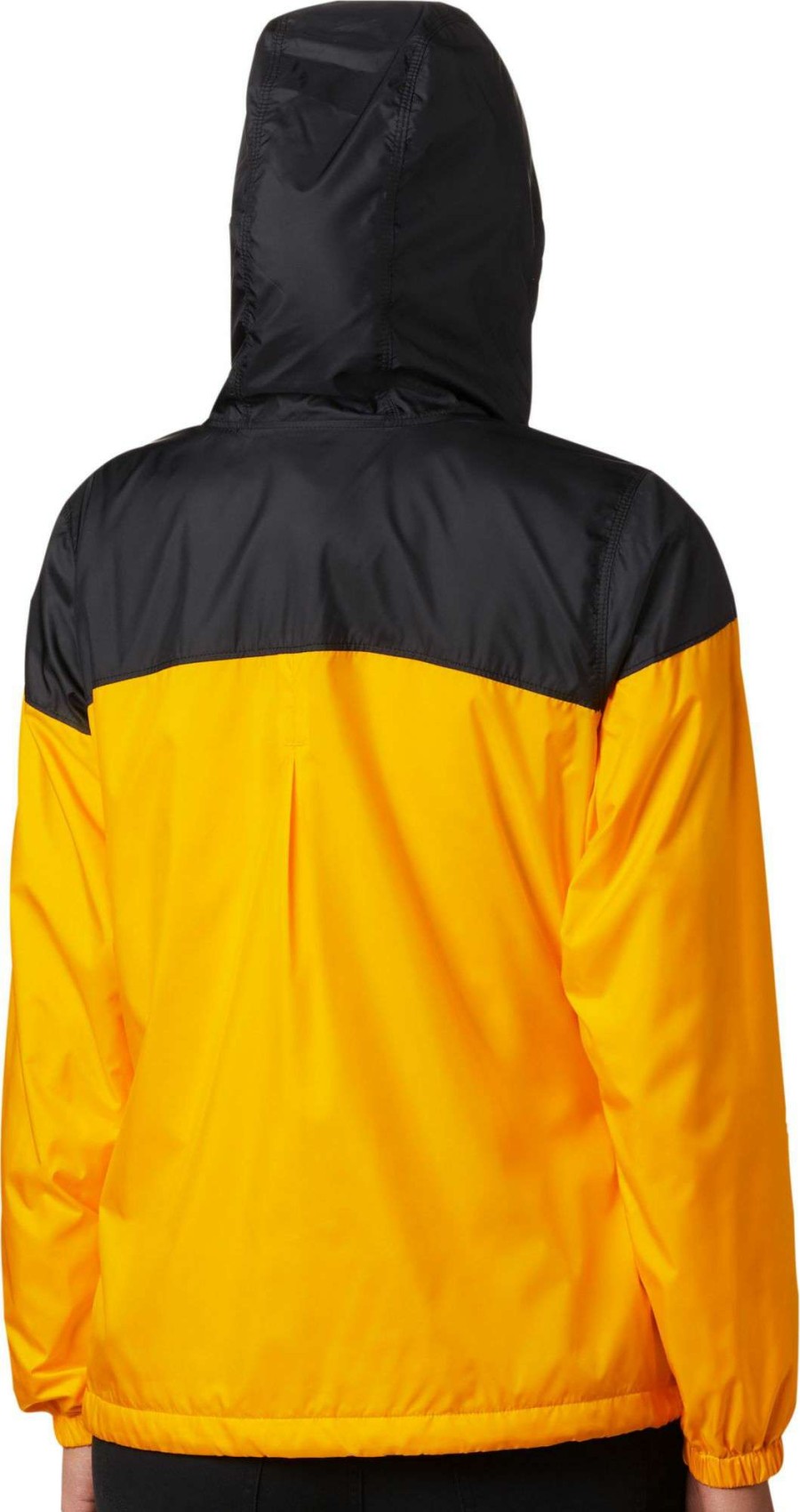 Jackets * | Columbia Women'S Iowa Hawkeyes Black/Gold Clg Flash Forward Lined Jacket