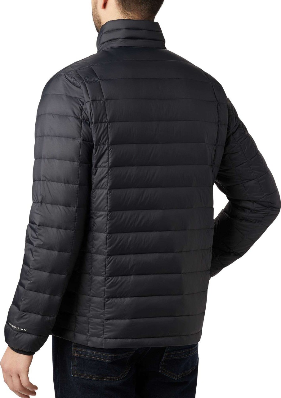 Jackets * | Columbia Men'S Voodoo Falls 590 Turbodown Hooded Jacket Black