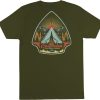 Shirts * | Columbia Men'S Camper Graphic Short Sleeve T-Shirt Surplus Green