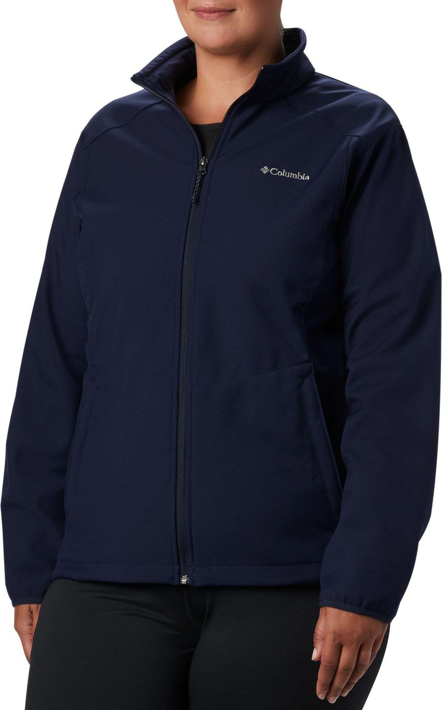 Jackets * | Columbia Women'S Kruser Ridge Ii Softshell Jacket Dark Nocturnal