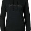 Sweatshirts * | Columbia Women'S Logo Hoodie Black