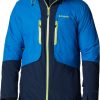 Jackets * | Columbia Men'S Aerial Ascender Interchange Jacket Cllgte Nvy/Brght Indgo